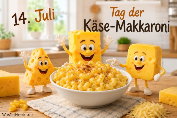 Tag der Käse-Makkaroni ist am 14. Juli: Beliebter Ehrentag für das klassische Nudelgericht