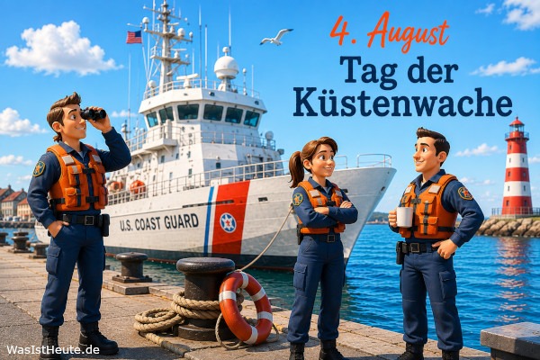 Tag der Küstenwache ist am 4. August: Erinnerung an den Einsatz auf See
