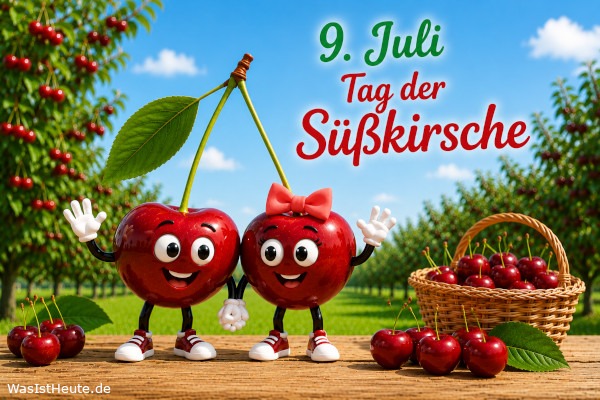 Tag der Süßkirsche ist am 9. Juli: Heimische Kirschen stehen im Mittelpunkt