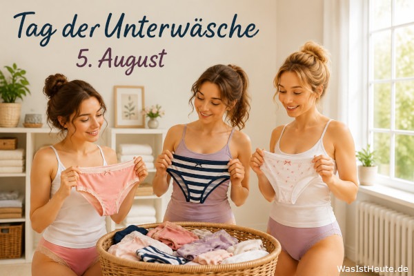 Tag der Unterwäsche ist am 5. August: Kleidung mit Geschichte und besonderem Anlass