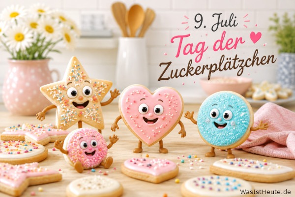 Tag der Zuckerplätzchen ist am 9. Juli: Süßes Gebäck mit langer Backtradition
