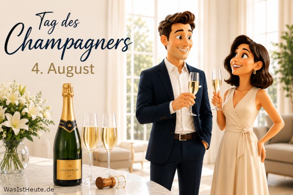 Tag des Champagners ist am 4. August: Feier zu einem traditionsreichen Schaumwein