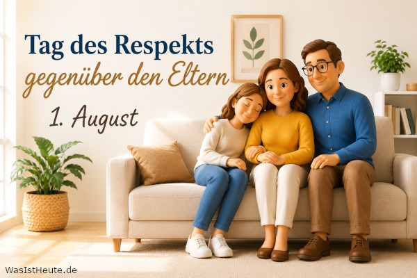 Tag des Respekts gegenüber den Eltern ist am 1. August: Anerkennung für Fürsorge und Zusammenhalt