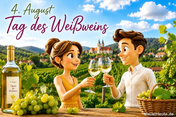 Tag des Weißweins ist am 4. August: Weißwein und seine besondere Würdigung