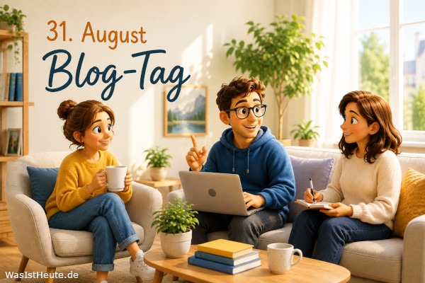 Blog-Tag ist am 31. August: Kreative Beiträge und persönlicher Austausch im Internet