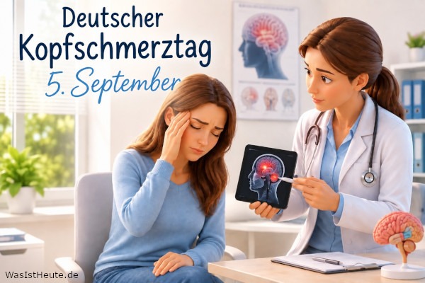 Deutscher Kopfschmerztag ist am 5. September: Informationen zu Kopfschmerzen