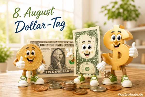 Dollar-Tag ist am 8. August: Geschichte und Hintergründe des US-Dollar