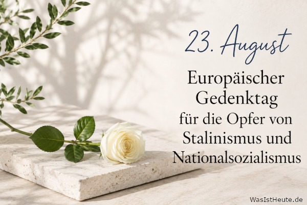 Europäischer Gedenktag für die Opfer von Stalinismus und Nationalsozialismus ist am 23. August: Gedenken an die Opfer totalitärer Regime