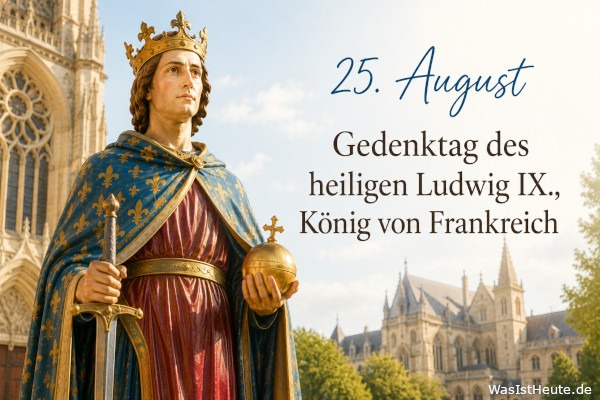 Gedenktag des heiligen Ludwig IX. ist am 25. August: Erinnerung an einen heiligen König