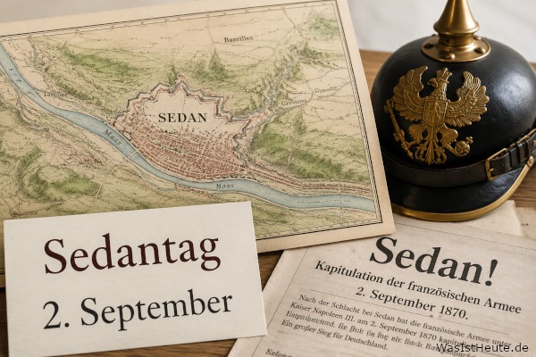 Sedantag ist am 2. September: Historischer deutscher Gedenktag.
