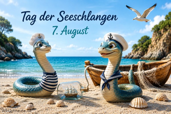 Tag der Seeschlangen ist am 7. August: Wissenswertes über den besonderen Gedenktag