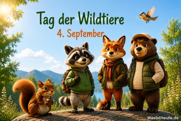 Tag der Wildtiere ist am 4. September: Schutz von Wildtieren