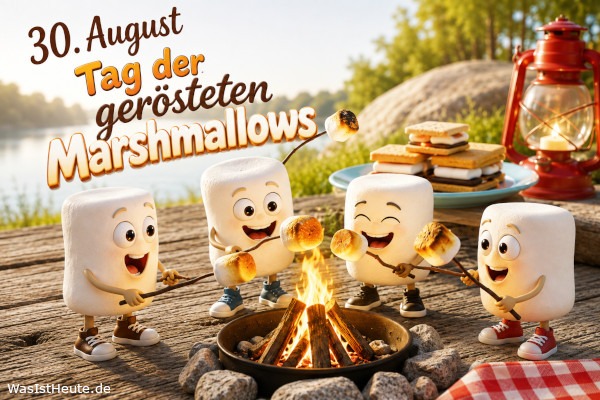 Tag der gerösteten Marshmallows ist am 30. August: Süßer US-Aktionstag rund ums Rösten von Marshmallows