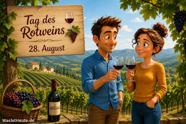 Tag des Rotweins ist am 28. August: Ein Tag für Rotwein